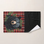 Majestic Noord Zwart Beren handdoek (Handdoek)