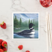 Majestic Northern Wilderness Loon Servet (Insitu)