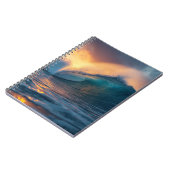Majestic Ocean Waves Photo Notebook Notitieboek (Linkerzijde)