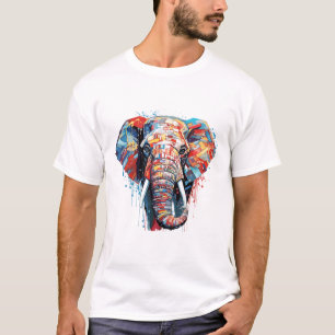 Majestic Olifant Dierenwereld Wildlife Beauty Art T-shirt