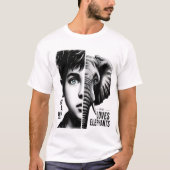 Majestic Olifant-Jongen Harmony Portret T-shirt (Voorkant)