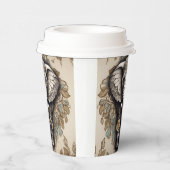 Majestic Olifant Mandala Papieren Bekers (Rechts)