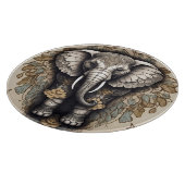 Majestic Olifant Mandala Snijplank (Hoek)