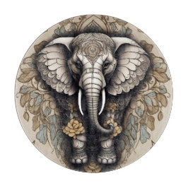 Majestic Olifant Mandala Snijplank