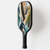 Majestic Ontmoeting: Orka en Orka Whale Pickleball Paddle (Links)