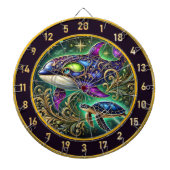 Majestic Orca Turtle Dartboard Decor Dartbord (Voorkant)