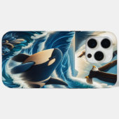Majestic Orka: Ocean Symphony Case-Mate iPhone Case (Achterkant (horizontaal))