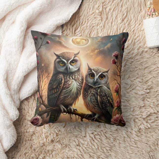 Majestic Owl Design Kussen (Deken)
