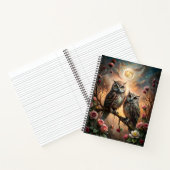 Majestic Owl Design Notitieboek (Binnen)