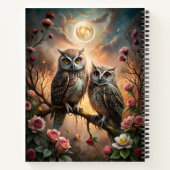 Majestic Owl Design Notitieboek (Achterkant)