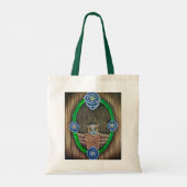Majestic Owl Marker-Canvas tas (Achterkant)
