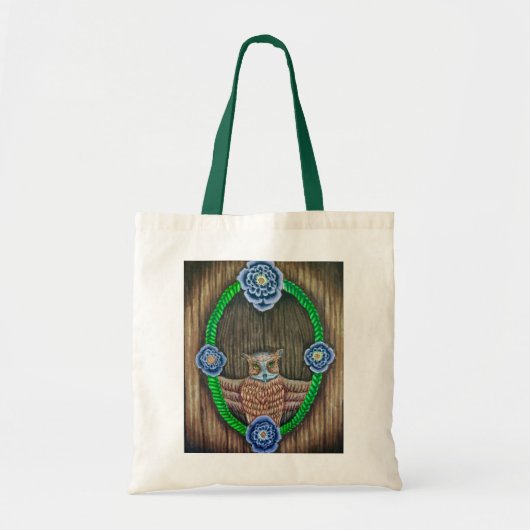Majestic Owl Marker-Canvas tas (Voorkant)
