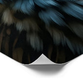 Majestic Owl Portrait Wall Art Poster (Hoek)