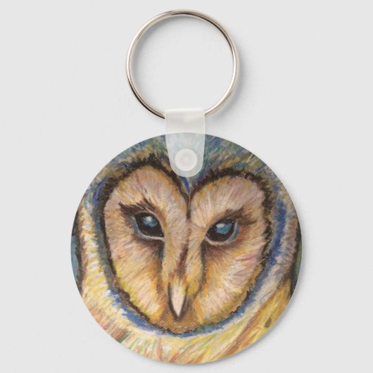 Majestic Owl Sleutelhanger (Voorkant)
