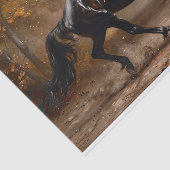 Majestic Paard Galloping Decoupage Tissuepapier (Detail)