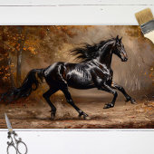 Majestic Paard Galloping Decoupage Tissuepapier