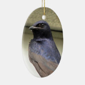 Majestic Paars Martin Keramisch Ornament (Rechts)