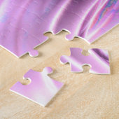 Majestic Paarse Angel Puzzle Legpuzzel (Zijkant)