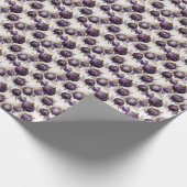 Majestic Paarse: een samensmelting van Paarse Cadeaupapier (Hoek)