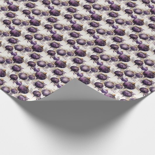 Majestic Paarse: een samensmelting van Paarse Cadeaupapier (Hoek)