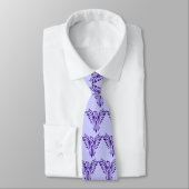 Majestic Paarse Phoenix Rising necktie Stropdas (Gebonden)