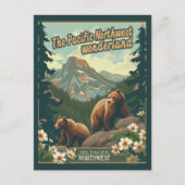 Majestic Pacific Northwest Briefkaart (Voorkant)