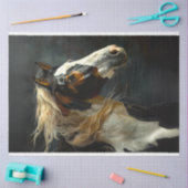 Majestic Paint Horse #2 Hardlooppaard Decoupage Tissuepapier (Craft)