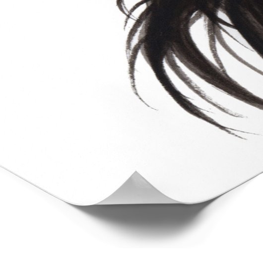 Majestic Paint Pinto Art Poster Horse door Bihrle (Hoek)