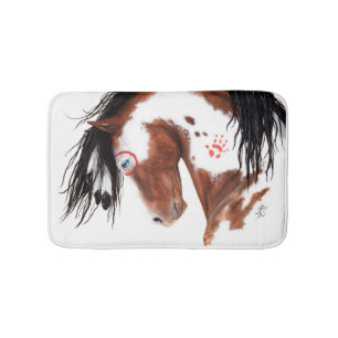 Majestic Paint Pinto Horse beroemd gemaakt door Bi Badmat