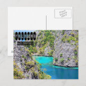 Majestic Palawan Paradise op de Filipijnen Briefkaart (Voorkant / Achterkant)