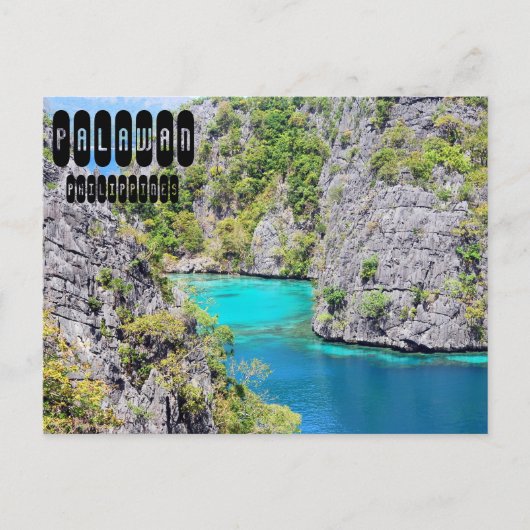Majestic Palawan Paradise op de Filipijnen Briefkaart (Voorkant)