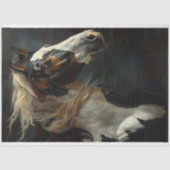 Majestic Palomino Hardlopen Paard Decoupage Tissuepapier (Voorkant)