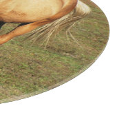 Majestic Palomino Horse - Fine Art Fotografie Snijplank (Hoek)