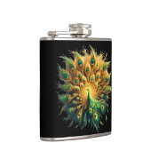 Majestic Peacock Dancing, Heupfles (Rechts)