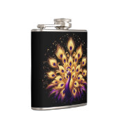 Majestic Peacock Perched Heupfles (Rechts)