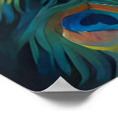 Majestic Peacock Poster (Hoek)