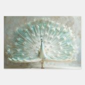 Majestic Peacock Set Decoupage Inpakpapier Vel (Voorkant 2)