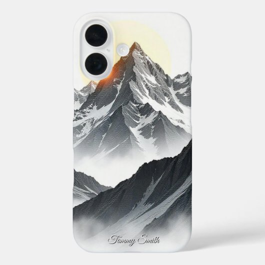 Majestic Peak Sunrise Case-Mate iPhone Case (Achterkant)