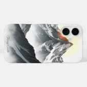 Majestic Peak Sunrise Case-Mate iPhone Case (Achterkant (horizontaal))