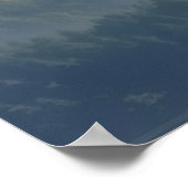 Majestic PEGASUS in de bergen op zonsondergang Poster (Hoek)