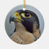 Majestic Peregrine falcon Keramisch Ornament (Voorkant)