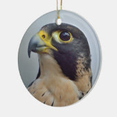 Majestic Peregrine falcon Keramisch Ornament (Links)