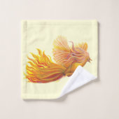 Majestic Phoenix Bird Bad Handdoek (Wasdoekje)