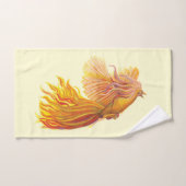 Majestic Phoenix Bird Bad Handdoek (Handdoek)