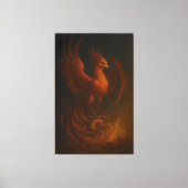 Majestic Phoenix • Fine Art Canvas (Voorkant)