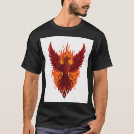 Majestic Phoenix Flame Design | Vette vectorkunst T-shirt