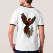 Majestic Phoenix Rising T-shirt (Achterkant)