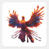 Majestic Phoenix Sticker (Voorkant)