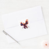 Majestic Phoenix Sticker (Envelop)