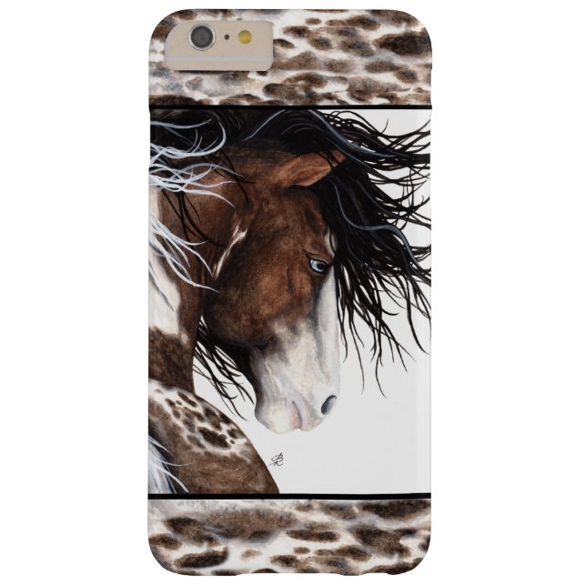 Majestic Pintaloosa Horse van BiHrLe iPhone Case (Achterkant)